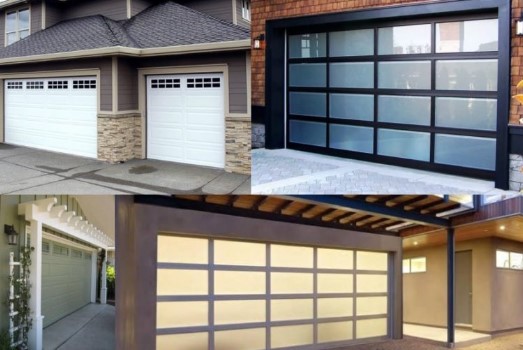 Different Types of Garage Door Windows