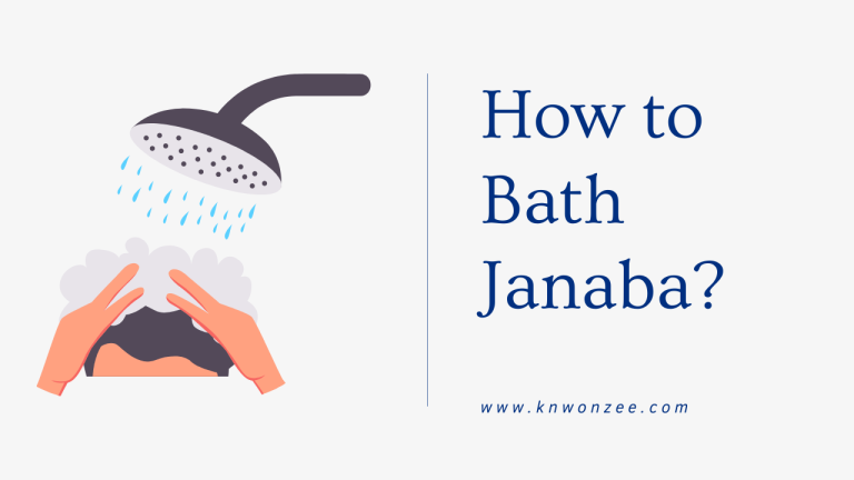 How to Bath Janaba