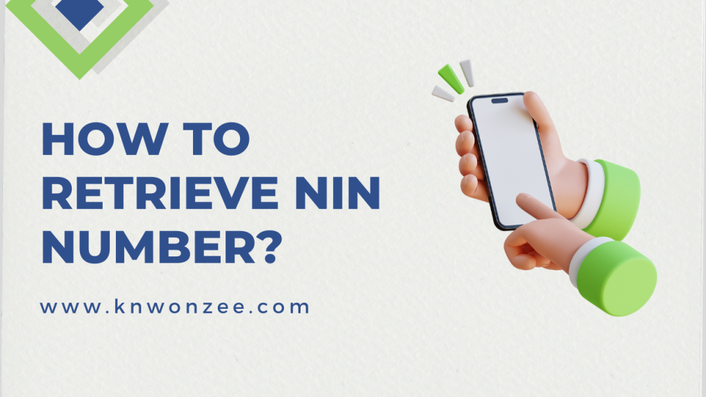 code to retrieve nin number on mtn