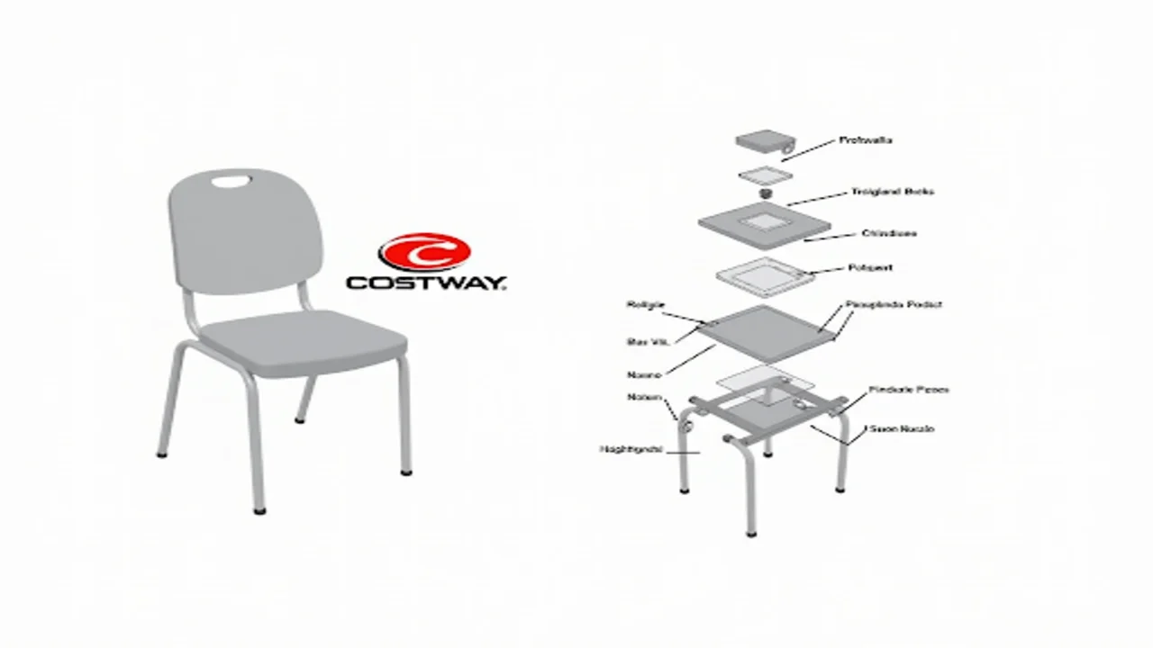 Costway Chair Model 5T0329347 Parts Manual